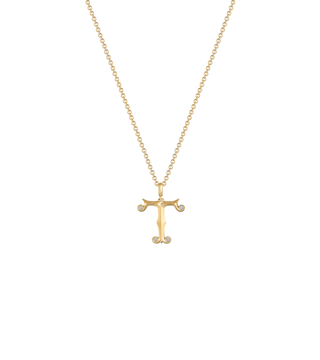 Lexis Letter T Pendant