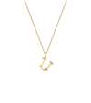 Lexis Letter U Pendant