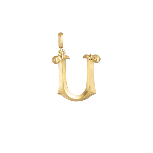 Lexis Letter U Pendant