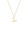 Lexis Letter V Pendant