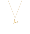 Lexis Letter V Pendant