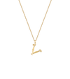 Lexis Letter V Pendant