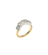 14ct Yellow Gold and Platinum--Lab Grown Diamonds [0.85ct]--Decide Ring Size Later, 14ct Yellow Gold and Platinum--Lab Grown Diamonds [0.85ct]--Know The Ring Size,