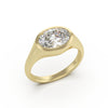 18ct Yellow Gold--East-West--Decide ring size later, 18ct Yellow Gold--East-West--Know the ring size,