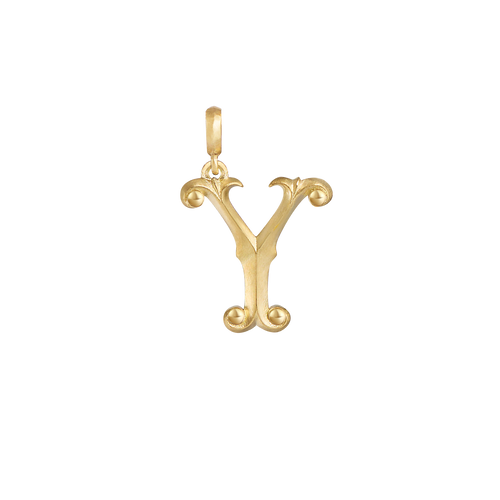 Lexis Letter Y Pendant