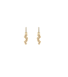 14ct Yellow Gold--Hoops and Drops [0.43ct], 14ct Yellow Gold--Drops only [0.3ct]