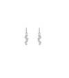 Platinum--Hoops and Drops [0.43ct], Platinum--Drops only [0.3ct]