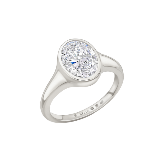 Minerva Solitaire Ring