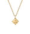 9ct Yellow Gold--No Chain, 9ct Yellow Gold--30'' Elizabethan Chain,