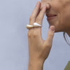 Gemstone Wave Ring