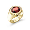 Yellow Gold Glebe band Ring for Women | Lylies 