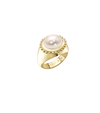 Yellow Gold Glebe band Ring for Women | Lylies 