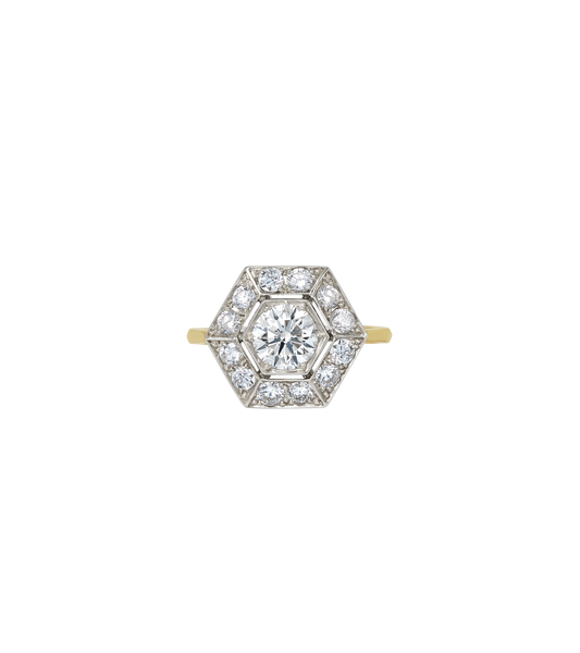 14ct White Gold--1.4ct Recycled Antique Diamonds--Decide Ring Size Later, Platinum--1.4ct Recycled Antique Diamonds--Decide Ring Size Later,  14ct White Gold--1.4ct Recycled Antique Diamonds--Know The Ring Size, Platinum--1.4ct Recycled Antique Diamonds--Know The Ring Size