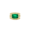 14ct Yellow Gold--Emerald, 18ct Yellow Gold--Emerald,