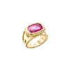 14ct Yellow Gold--Ruby, 18ct Yellow Gold--Ruby,
