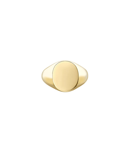 Women's Oval Signet Ring