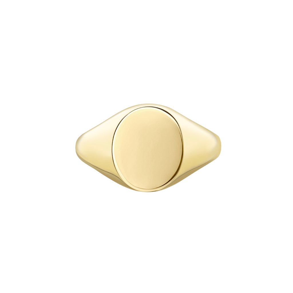 Women's Oval Signet Ring