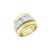 Diamond Wave Ring