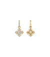 18ct Yellow Gold--Hoops and Drops [1ct], 18ct Yellow Gold--Drops only [0.85ct]