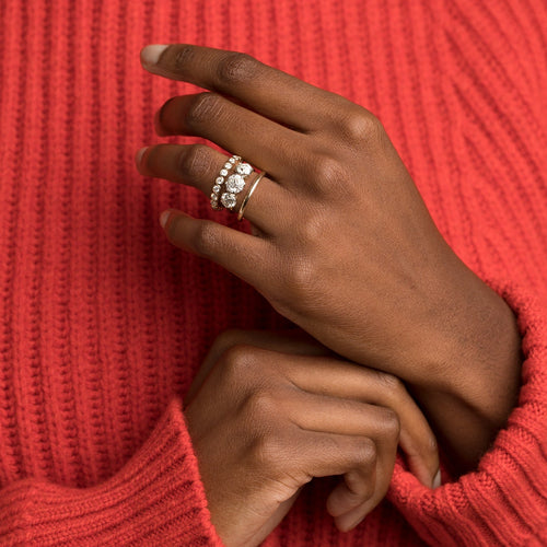 Freyr Diamond Ring - Antique diamonds
