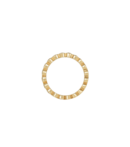 18ct Yellow Gold--75% Coverage Lab Grown Diamonds (0.83ct)--Decide Ring Size Later, 18ct Yellow Gold--75% Coverage Lab Grown Diamonds (0.83ct)--Know The Ring Size,