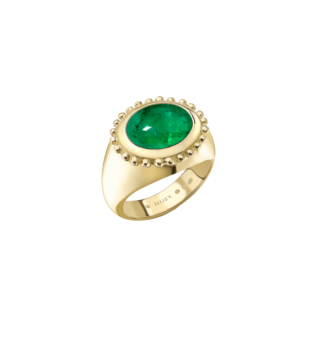 9ct Yellow Gold--Cabochon Emerald--E, 9ct Yellow Gold--Cabochon Emerald--F, 9ct Yellow Gold--Cabochon Emerald--G, 9ct Yellow Gold--Cabochon Emerald--H, 9ct Yellow Gold--Cabochon Emerald--I, 9ct Yellow Gold--Cabochon Emerald--J, 9ct Yellow Gold--Cabochon Emerald--K, 9ct Yellow Gold--Cabochon Emerald--L, 9ct Yellow Gold--Cabochon Emerald--M, 9ct Yellow Gold--Cabochon Emerald--N, 9ct Yellow Gold--Cabochon Emerald--O, 9ct Yellow Gold--Cabochon Emerald--P