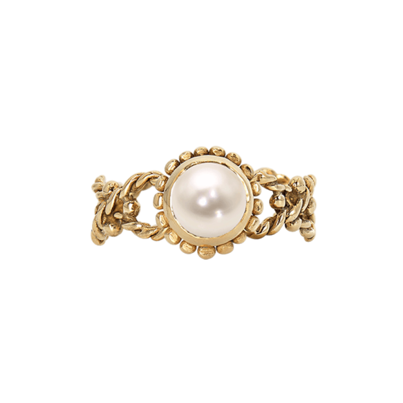 Shipwreck Spoils Pearl Ring