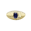 Gemstone Wave Ring